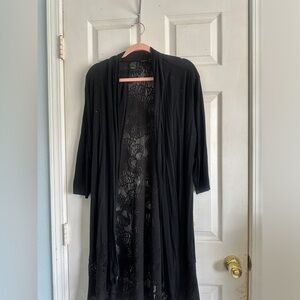 Long lace back Cardigan